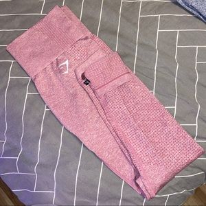 Gymshark Vial Seamless Dusty Pink Marl